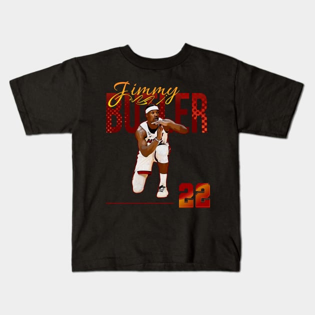 Jimmy Butler / 22 // Kids T-Shirt by Aloenalone